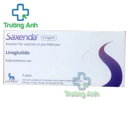 Saxenda 6mg/ml Novo Nordisk - Bút tiêm hỗ trợ chế độ ăn giảm calo hiệu quả