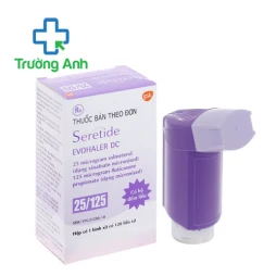 Seretide Evohaler DC 25/250mcg GSK - Thuốc điều trị hen phế quản hiệu quả