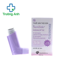 Seretide Evohaler DC 25/50mcg GSK - Thuốc điều trị hen hiệu quả