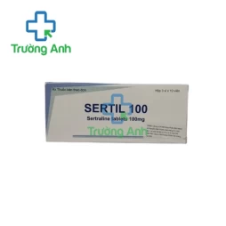 Sertil 100mg - Thuốc trị bệnh trầm cảm của Ấn Độ