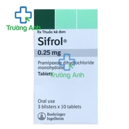 Sifrol 250mcg - Thuốc điều trị bệnh Parkinson hiệu quả