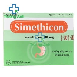 Simethicon Khapharcoo - Thuốc điều trị rối loạn tiêu hóa hiệu quả