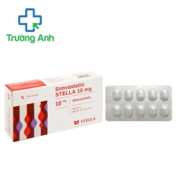 Simvastatin Stella 10mg - Thuốc điều trị tăng cholesterol huyết hiệu quả