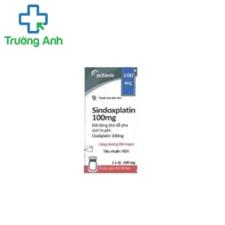 Sindoxplatin 100mg - Thuốc điều trị ung thư đại - trực tràng hiệu quả của Ý