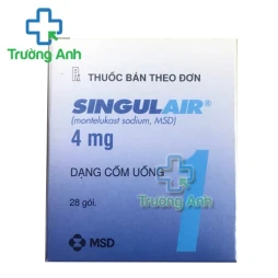 Singulair 4mg (gói) - Thuốc điều trị hen phế quản hiệu quả của Anh