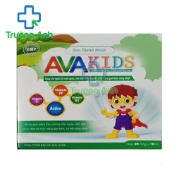 Siro thanh nhiệt Avakids - Hỗ trợ giảm mẩn ngứa, rôm sảy, mụn nhọt