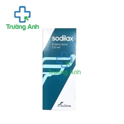 Sodilax 120ml - Dung dịch tháo thụt trực tràng của Ý