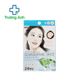 Băng hỗ trợ làm lành vết thương Somaderm spot (hộp 24 miếng) 