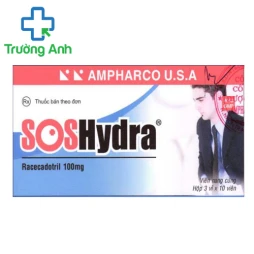 SOSHYDRA 100mg - Thuốc điều trị bệnh tiêu chảy cấp ở người lớn hiệu quả