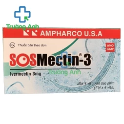 Sos Mectin-3 - Thuốc tẩy giun hiệu quả của Ampharco USA