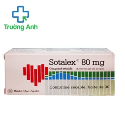 Sotalex 80mg Bristol-Myers Squibb - Thuốc điều trị cao huyết áp hiệu quả