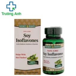 SOY ISOFLAVONES NATURE'S BOUNTY - Giúp tăng cường sức khỏe chị em hiệu quả