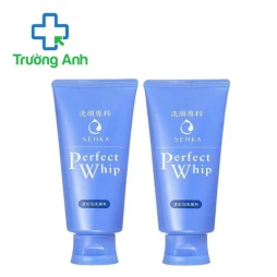 Sữa rửa mặt Senka Perfect Whip 120g (xanh dương)