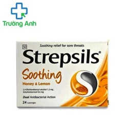 Strepsils Honey and Lemon - Thuốc điều trị nhiễm khuẩn hiệu quả