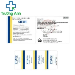 Stustu 25mg - Thuốc điều trị rối loạn tiền đình hiệu quả