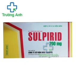 Sulpirid 200mg Danapha - Thuốc điều trị tâm thần phân liệt