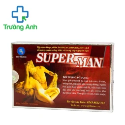 Super Man G&P - Hỗ trợ bổ thận tráng dương hiệu quả