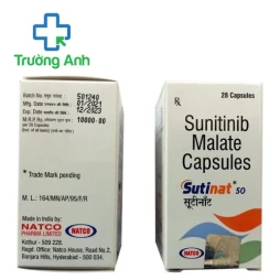 Sutinat 50mg Natco - Thuốc chống ung thư hiệu quả của Ấn Độ