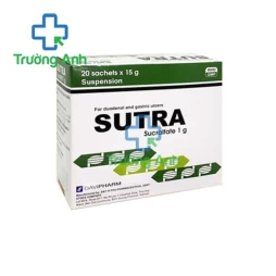 Sutra 1g Davipharm - Thuốc điều trị loét dạ dày tá tràng hiệu quả