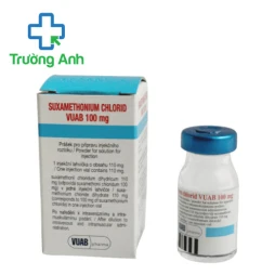  Suxamethoniumchlorid Vuab 100mg - Thuốc giãn cơ khử cực của Czech