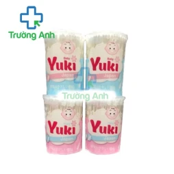 Tăm bông YUKI Baby - Tăm bông vệ sinh tai, mũi, bôi thuốc cho bé