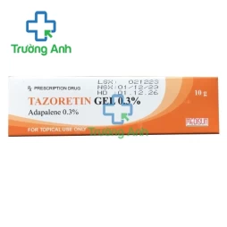 Tazoretin Gel 0.3% - Thuốc trị mụn trứng cá hiệu quả của Medisun