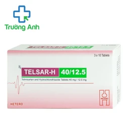 Telsar-H 40/12.5 Hetero - Thuốc điều trị tăng huyết áp hiệu quả