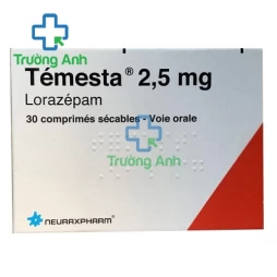 Temesta 2,5mg Neuraxpharm - Thuốc điều trị triệu chứng lo âu mất ngủ hiệu quả