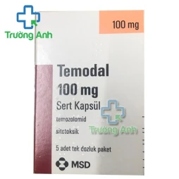 Thuốc điều trị ung thư não Temodal 100mg của MSD