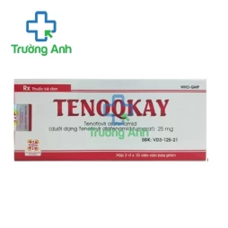 Tenoqkay 25mg Phương Đông Pharma - Thuốc điều trị viêm gan B hiệu quả