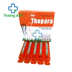 Thepara 300mg/10ml Hadiphar - Thuốc giảm đau, hạ sốt cho trẻ em hiệu quả 