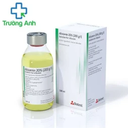 Albiomin 20% (200g/l) 100ml - Thuốc điều trị sốc giảm thể tích của Đức