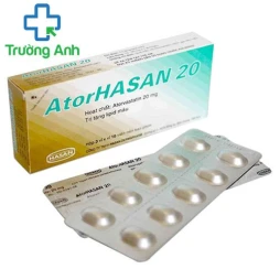 Atorhasan 20 - Thuốc làm giảm cholesterol máu hiệu quả của Hasan