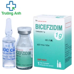 Bicefzidim 1g - Thuốc điều trị nhiễm khuẩn hiệu quả của Bidiphar