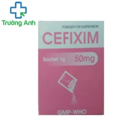 Cefixim 50mg Tipharco - Thuốc điều trị nhiễm khuẩn hiệu quả 