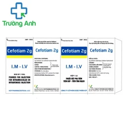 Cefotiam 2g VCP - Thuốc điều trị nhiễm khuẩn hiệu quả