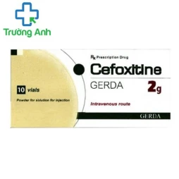 Cefoxitine Gerda 2G - Thuốc điều trị nhiễm khuẩn hiệu quả