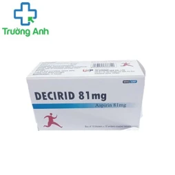 DECIRID 81mg USP - Thuốc giảm đau, hạ sốt hiệu quả,