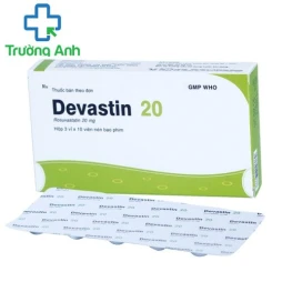 Devastin 20 - Thuốc điều trị rối loạn lipid trong máu hiệu quả của Bidiphar