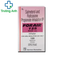  Forair 125 - Thuốc điều trị thường xuyên bệnh tắc nghẽn khí quản của India