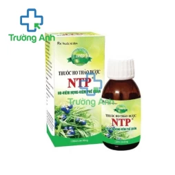 Thuốc ho thảo dược NTP - Giúp giảm ho suyễn, ho có đờm hiệu quả