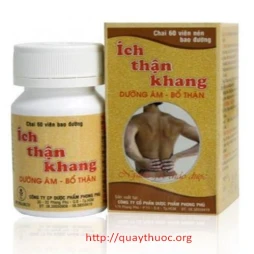 Ích thận khang - Thực phẩm chức năng tăng cường sức khỏe hiệu quả