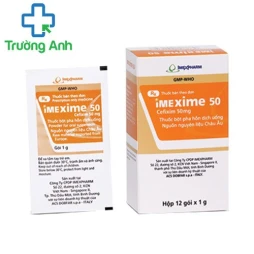 Imexime 50 - Thuốc điều trị nhiễm khuẩn hiệu quả của Imexpharm