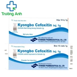 Kyongbo Cefoxitin Inj 1g - Thuốc điều trị nhiễm khuẩn hiệu quả của Kyongbo