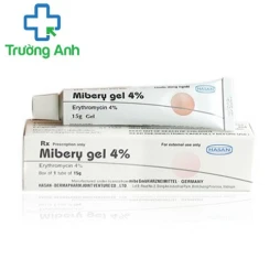 Mibery Gel 4% - Thuốc điều trị mụn hiệu quả của Dermapharm (10 hộp)