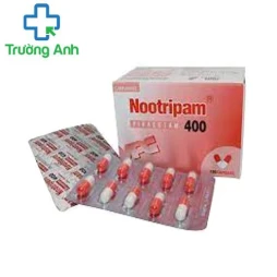 Nootripam 400 - Thuốc điều trị chóng mặt, suy giảm trí nhớ hiệu quả