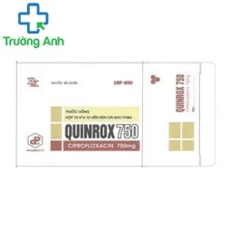 Quinrox 750 - Thuốc điều trị nhiễm khuẩn hiệu quả của Pharbaco