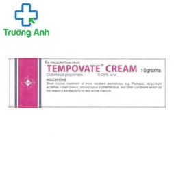 Temprovate Cream 10g - Thuốc điều trị bệnh da liễu hiệu quả