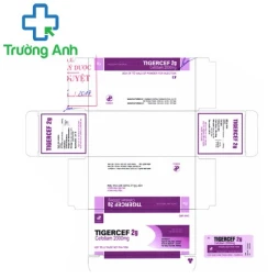 TIGERCEF 2g - Thuốc điều trị nhiễm khuẩn hiệu quả của Pharbaco 