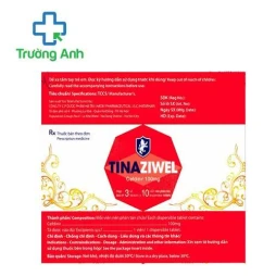 Tinaziwel 100mg - Thuốc điều trị nhiễm khuẩn hiệu quả của Hataphar